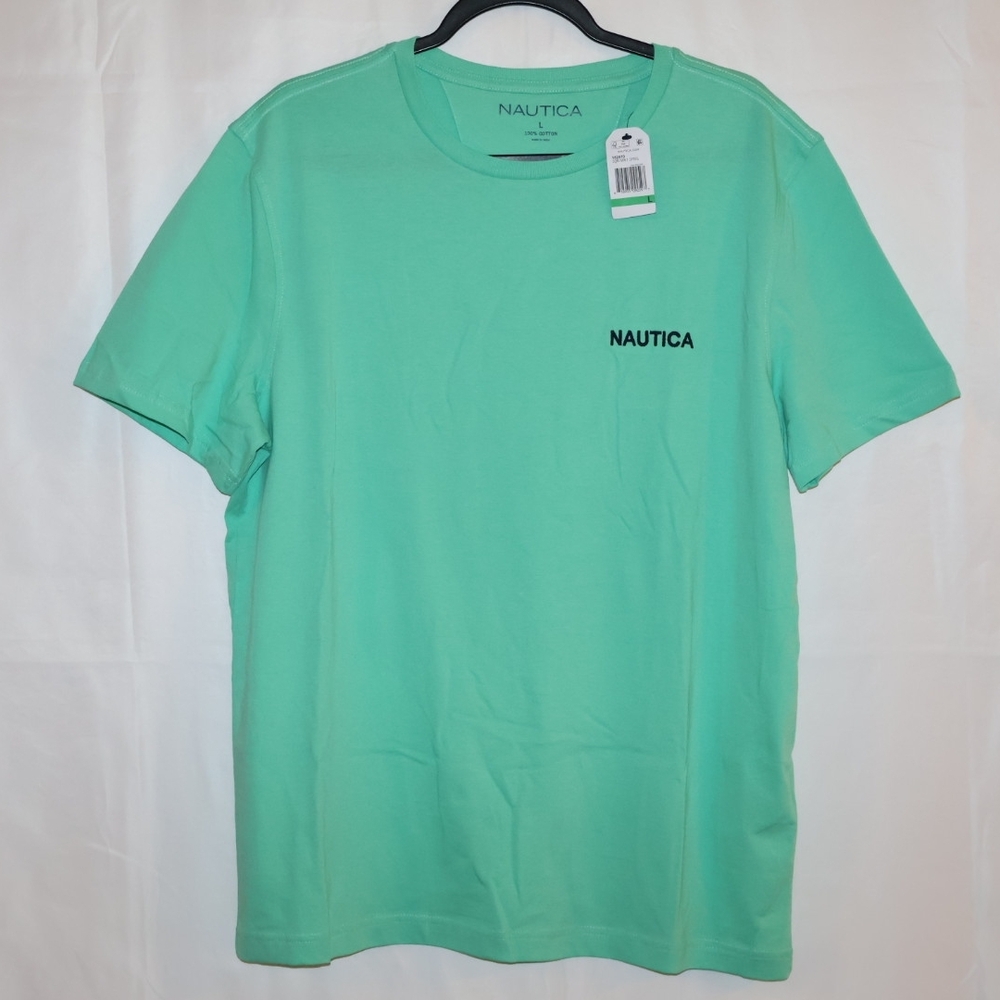Nautica Short Sleeve Crew Neck Tee - Picture 1 of 3